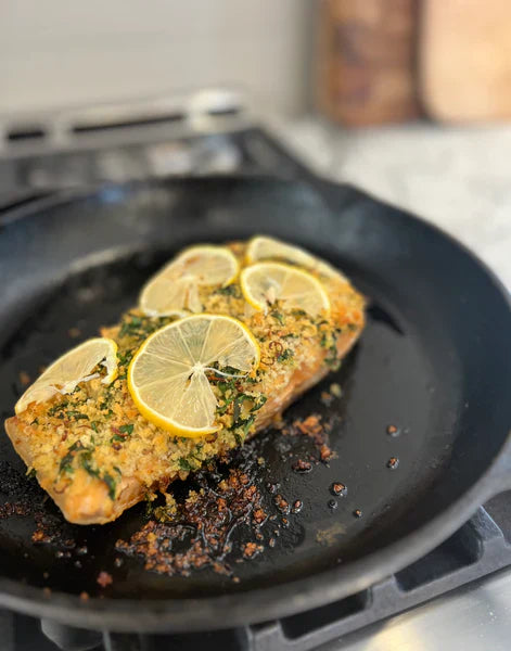 Panko Crusted Salmon