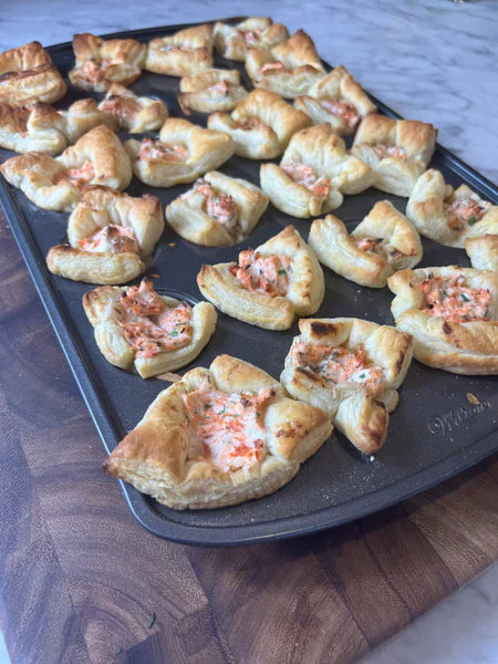 Smoked Salmon Pastry Bites